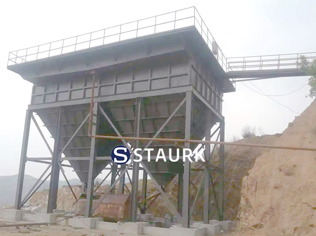 IPS inclined plate settler thickener tank