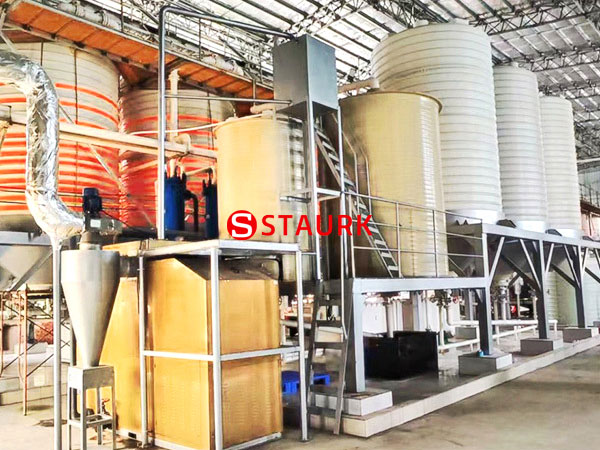 Plate quartz silica sand washing processing line machine high purity China